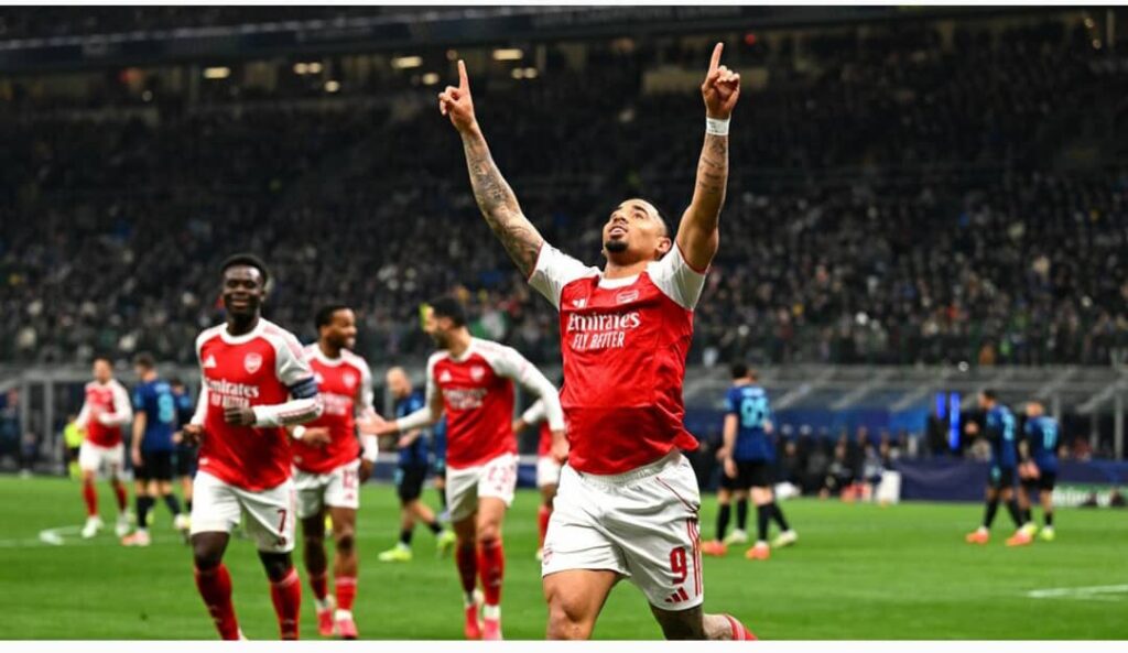 Arsenal vs Inter Milan Champions League: Jesus Brace as Gunners Seal Historic San Siro Win 1 Arsenal vs Inter Milan Champions League clash at the San Siro