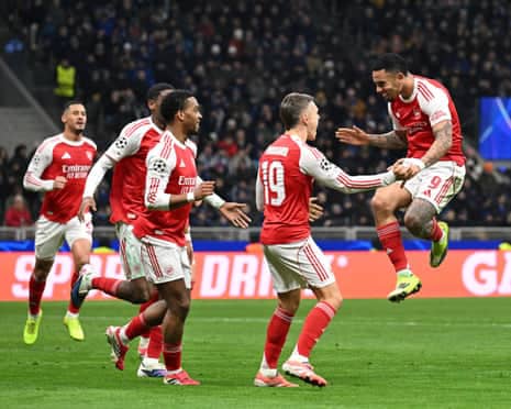 Arsenal vs Inter Milan Champions League: Jesus Brace as Gunners Seal Historic San Siro Win 2 Arsenal vs Inter Milan Champions League clash at the San Siro