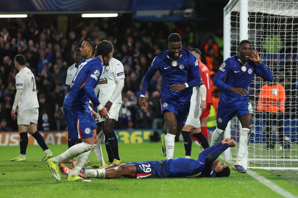 Chelsea vs Pafos Champions League Stamford Bridge