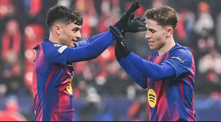 Barcelona Players Ratings VS Slavia Prague As The Spanish Side Win 4-2 2 Barcelona Players Ratings VS Slavia Prague