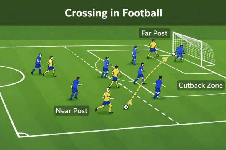 Crossing in Football: Types, Tactics and When to Use Them 25 crossing in football,football tactics,attacking play,football coaching